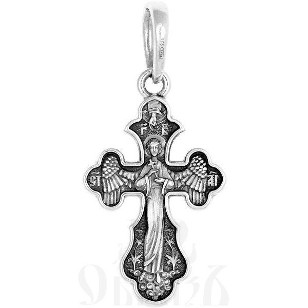 крест «распятие. ангел хранитель», серебро 925 проба (арт. 101.475)